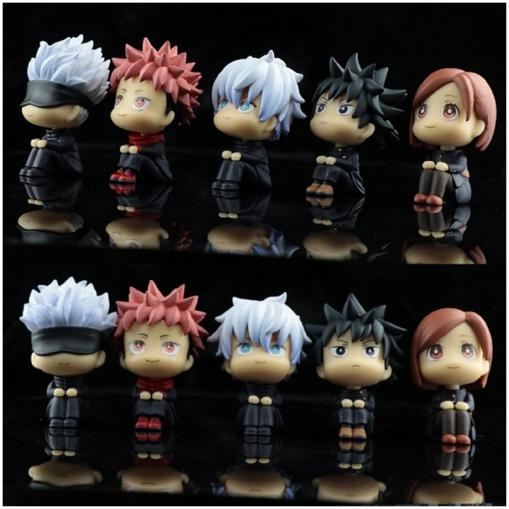Mô Hình JUJUTSU KAISEN, Chú Thuật Hồi Chiến Gojo Satoru, Megumi, Nobara, Yuji Itadori, mô hình anime decor đẹp