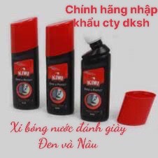 Xi Bóng Nước Kiwi Màu Đen - Nâu 30ml -&gt; 75ml