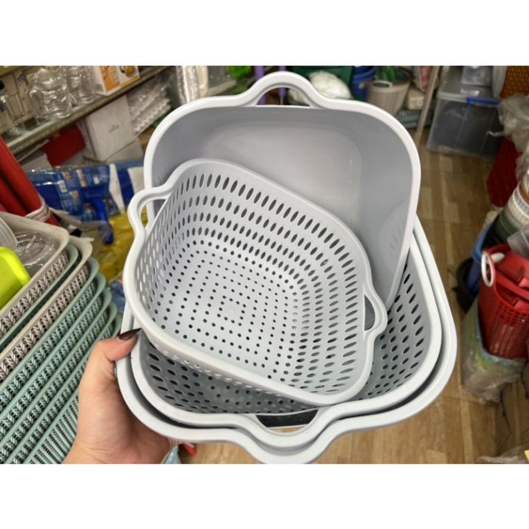 BỘ RỔ KÈM CHẬU HÀNG VIỆT NHẬT CAO CẤP
