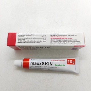 Kem Bôi Da maxxSkin Cream - MEDIPLANTEX Tuýp 10g