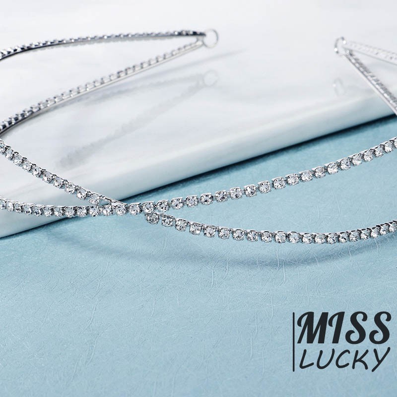 Cài tóc đính đá thời trang dành cho nữ