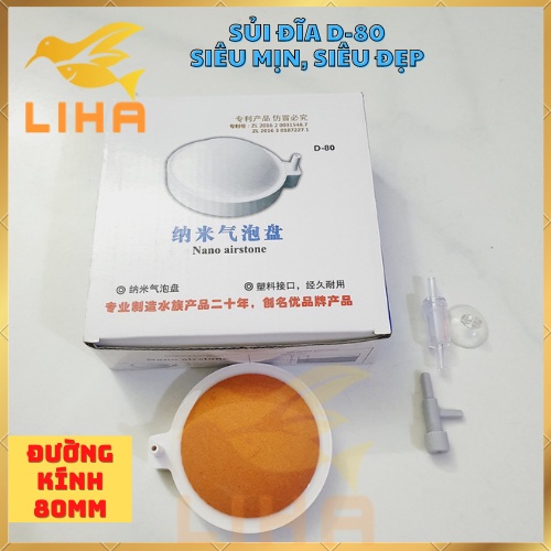 Sủi Đĩa Oxy Nano airstone Siêu Mịn, Siêu Đẹp - Đĩa Sủi Oxi Mịn Cho Bể Cá