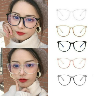 Mắt Kính Gọng Tròn Chống Ánh Sáng Xanh Phong Cách Retro Thời Trang