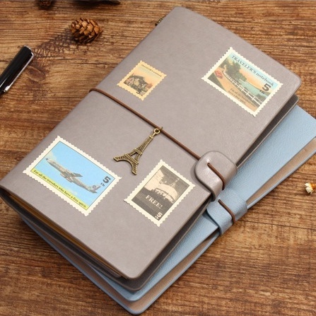 Sổ Tay Khổ A6 Thiết Kế Cổ Điển Sáng Tạo