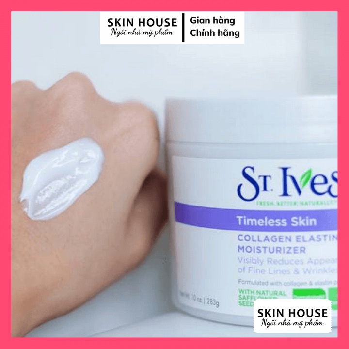 Kem dưỡng ẩm da St.Ives Renewing Collagen &amp; Elastin Moisturizer 283g