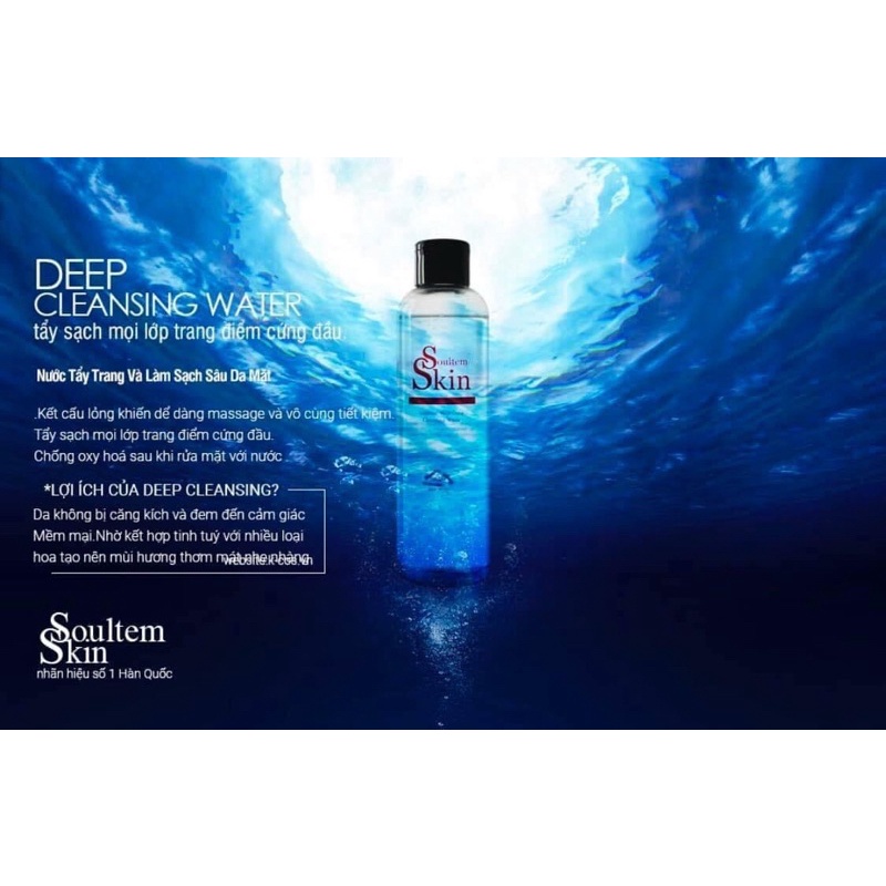 NƯỚC TẨY TRANG SKIN HÀN QUỐC