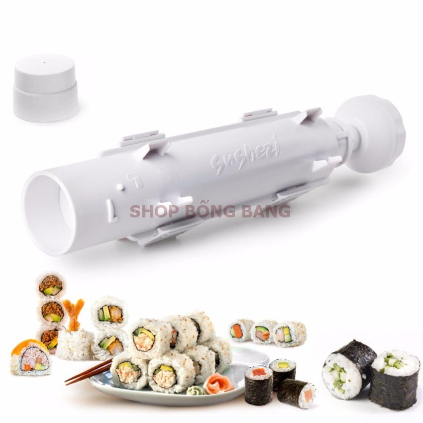 Dụng cụ cuốn ( cuộn ) sushi gimbab siêu nhanh - susheizi