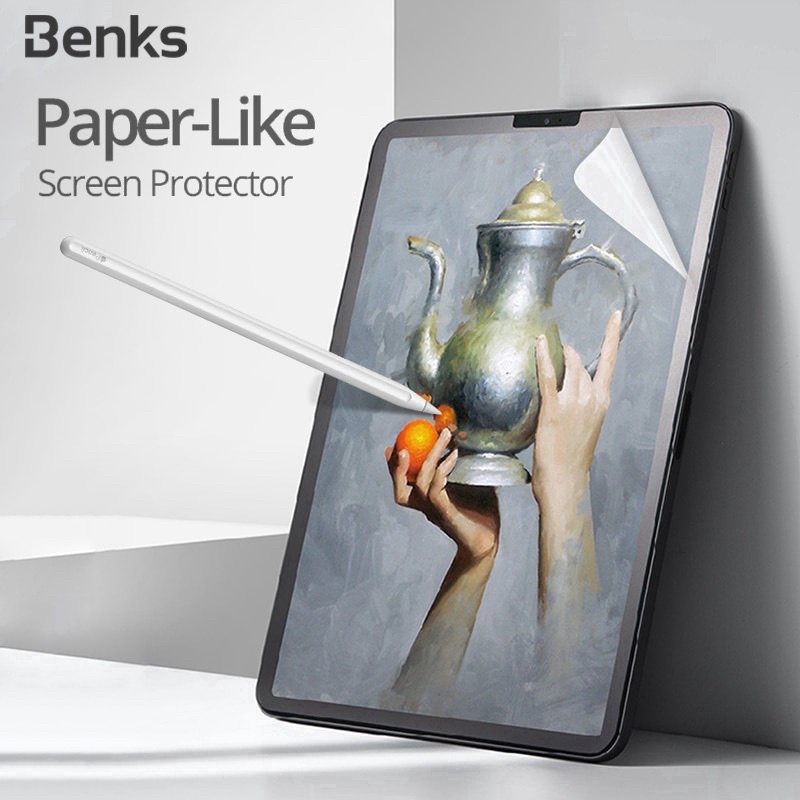 Dán màn hình Nhật Paper Like Benks cho ipad Pro M1 11inch/12.9 inch/iPad Air 4/ iPad Pro