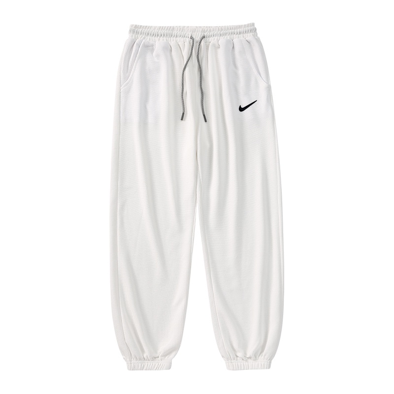 Quần Thể Thao Ống Rộng Co Giãn Thêu Logo NK Chính Hãng Cho Cặp Đôi