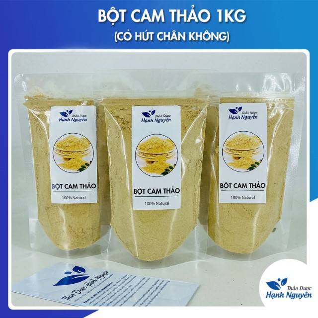 Bột Cam Thảo 1kg (Có hút chân không) - Licorice Powder