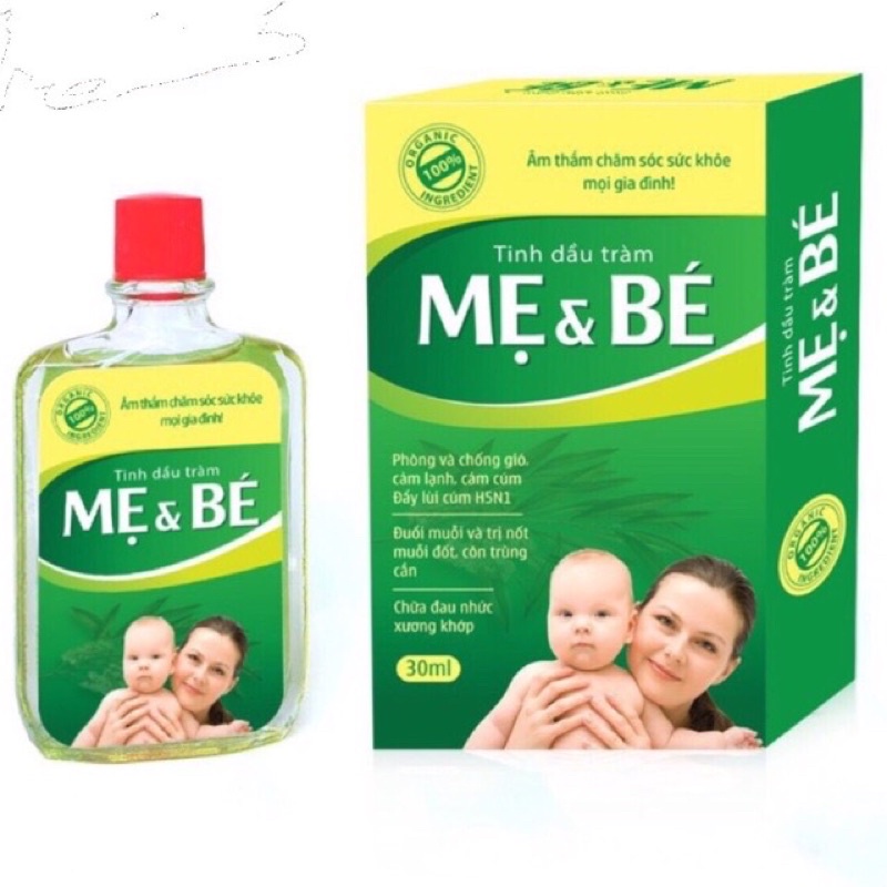 Tinh dầu tràm mẹ và bé (10ml hoặc 30ml)