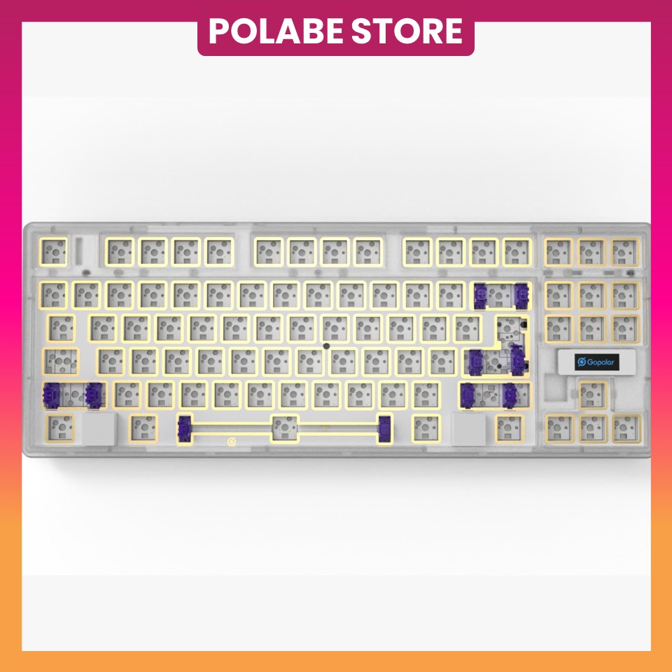 Nút bấm nhựa Switch Blocker để tạo layout WKL 65% cho bàn phím cơ - Polabe Store