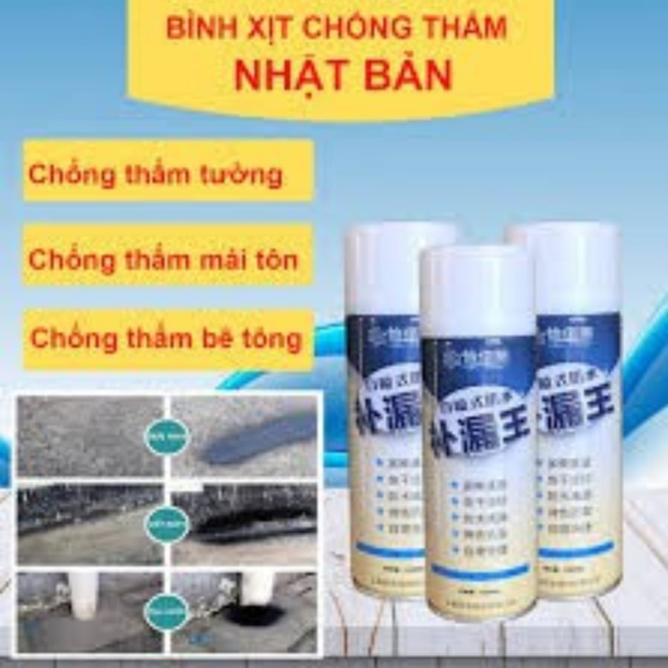 Sơn Chống Thấm Dạng  [LOẠI 1]  Tiện Dụng Chống Dột Mái Nhà, Tường, Ống Nước... Đa Năng