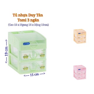 Tủ nhựa Tomi Duy Tân 3 ngăn