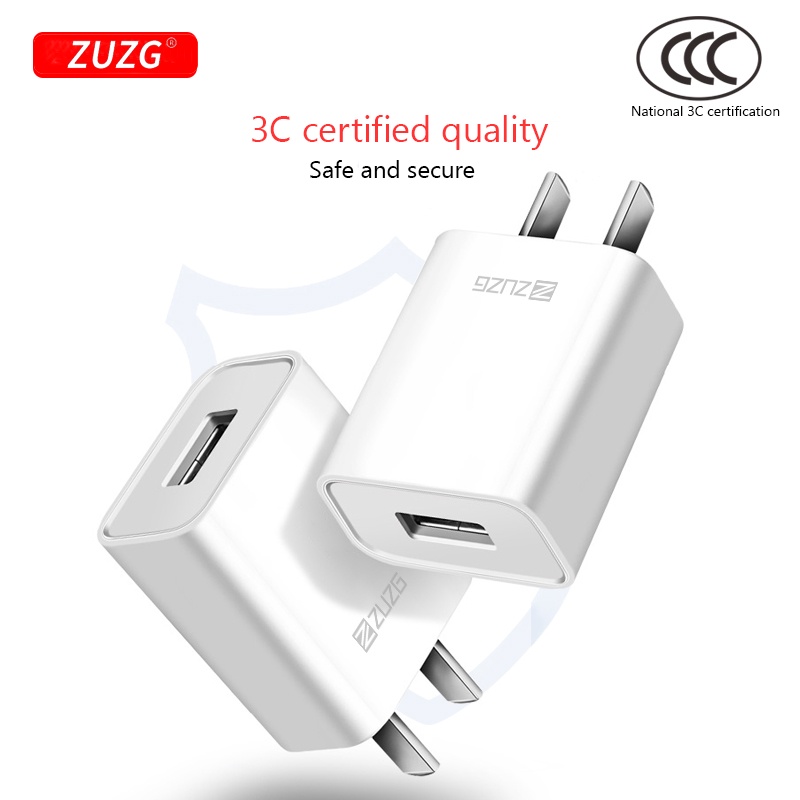 Củ sạc nhanh 10W tiêu chuẩn châu âu ZUZG 3C UC02