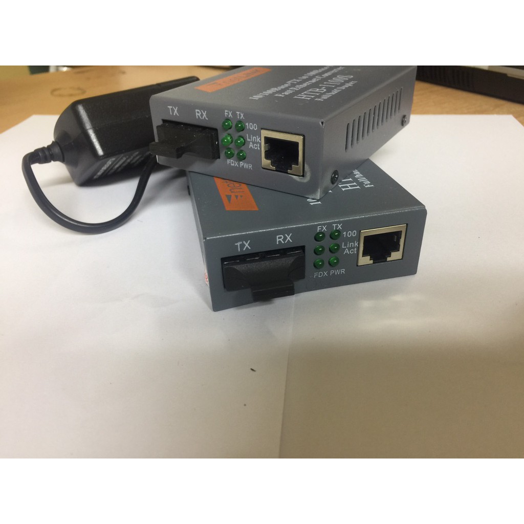 Combo 5 cặp converter quang netlink 1100s 2 sợi