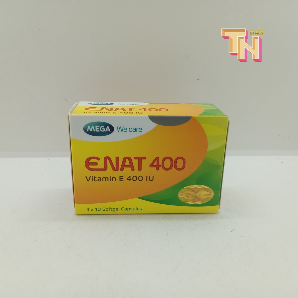 ENAT 400 - VITAMIN E400 IU - Bổ sung và dự phòng thiếu hụt vitamin E