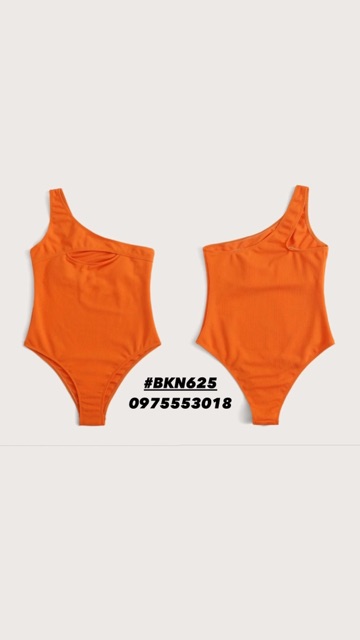 [BKN625] <ÂU> BODYSUIT LỆCH VAI CUTOUT NGỰC 3 MÀU | BigBuy360 - bigbuy360.vn