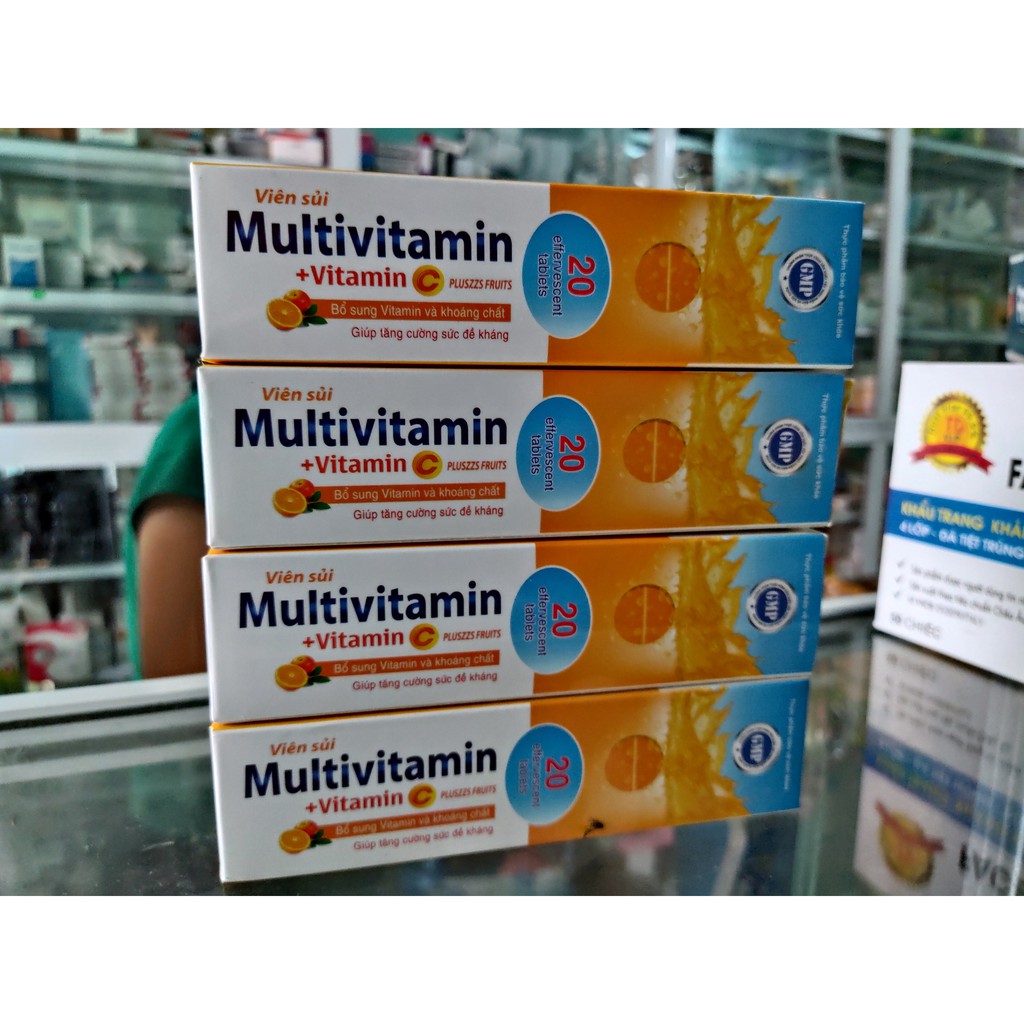 Viên C sủi multivitamin tăng sức đề kháng | Thế Giới Skin Care