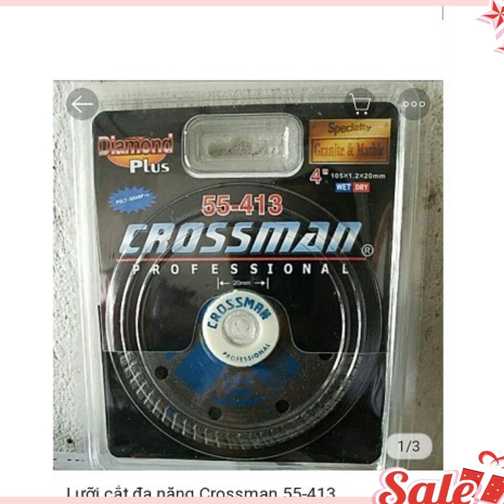 lưỡi cắt gạch đá crossman 100mm, lưỡi cắt gỗ aoho