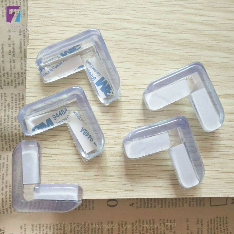Bịt Góc Bàn Silicon Cao Cấp, Bọc Góc Bàn Chống Va Đập
