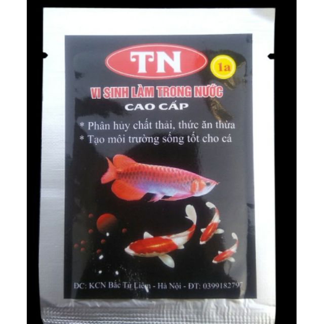 Men vi sinh cao cấp TN cho hồ cá, hồ thủy sinh
