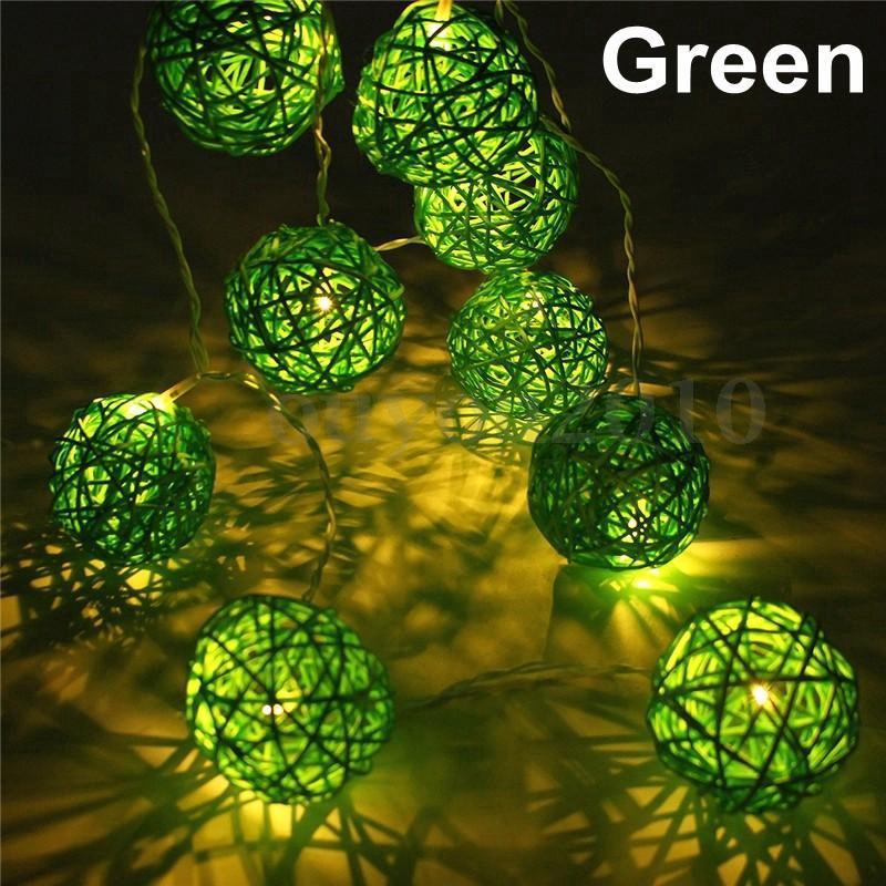 Dây đèn led 20 bóng trang trí tiệc giáng sinh