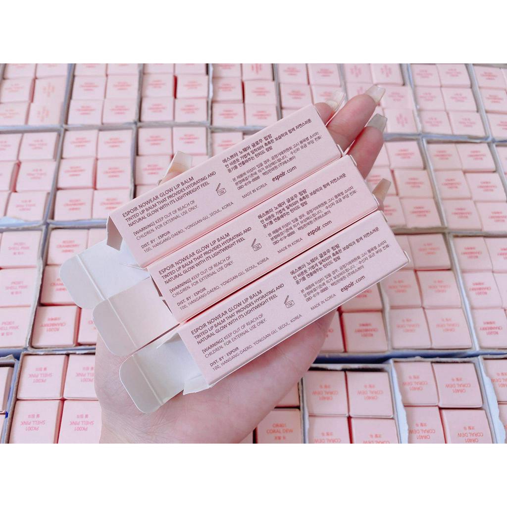 Son Dưỡng Có Màu Espoir Nowear Glow Lip Balm