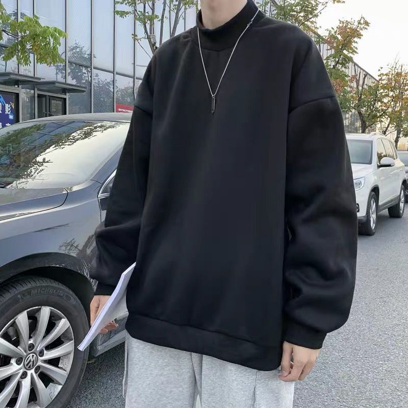 Áo cổ lọ tay dài sành điệu cho nam