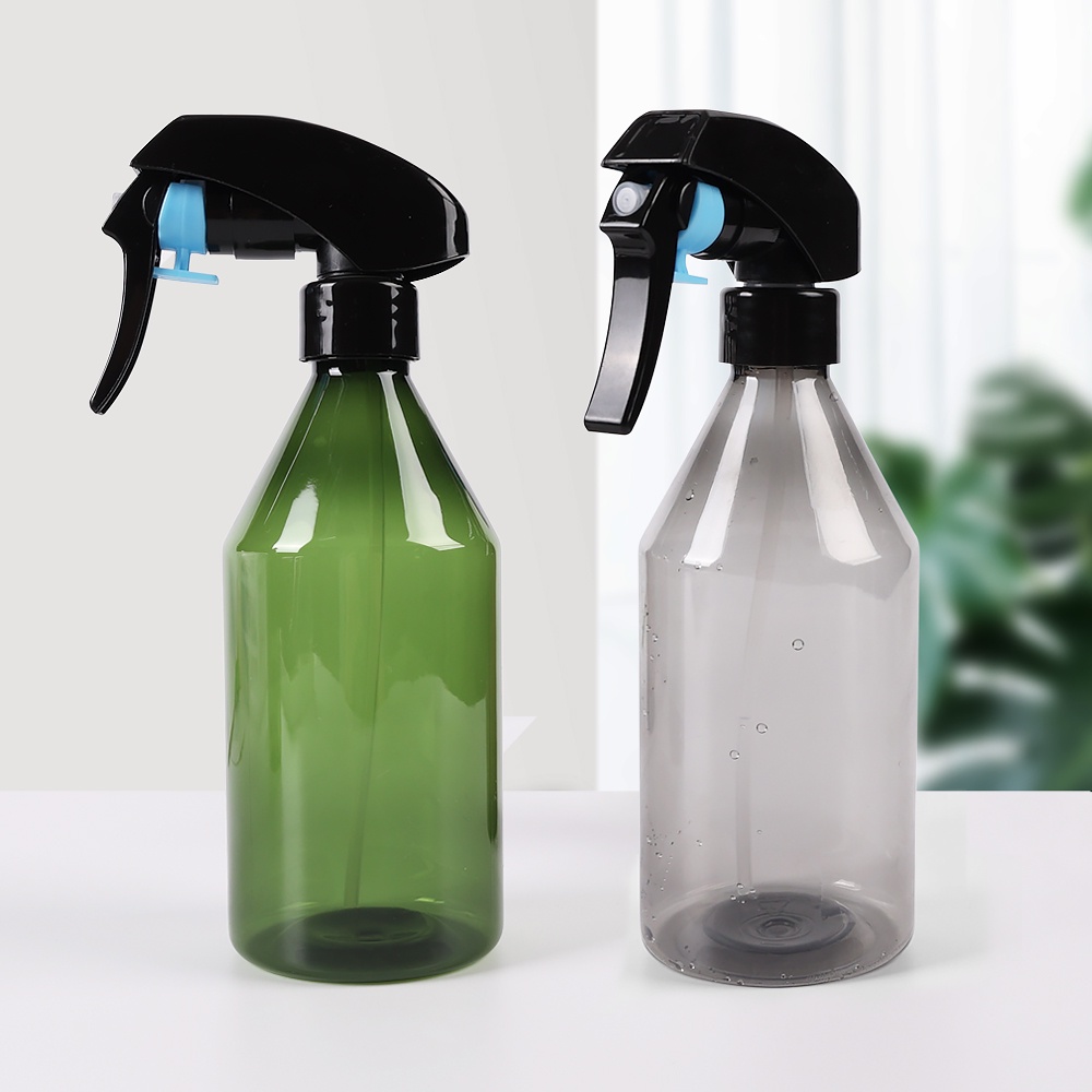 Bình xịt bóp tay bằng nhựa với vòi bơm kiểu dáng trong suốt tiện dụng trang điểm/làm tóc