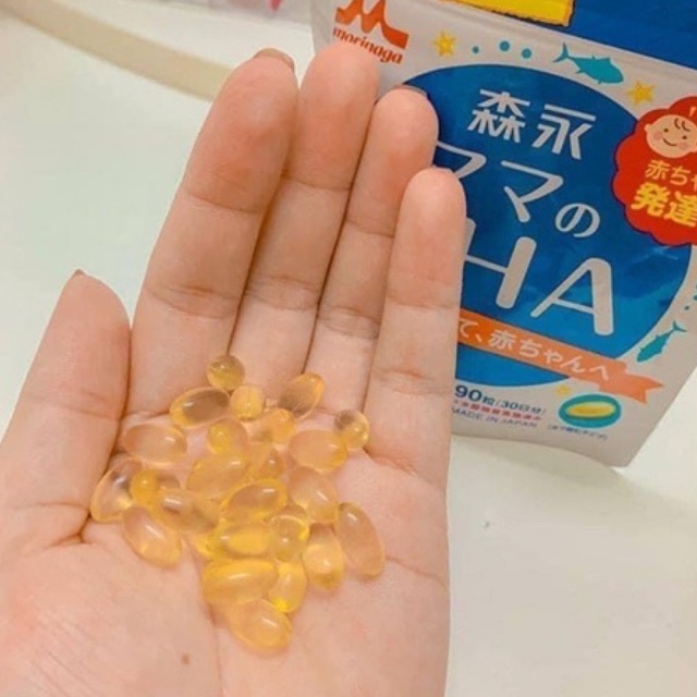 Viên uống DHA Pigeon/Morinaga/BeanstalkMom dành cho mẹ bầu, mẹ cho con bú Nhật Bản.