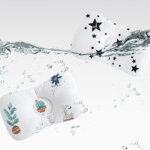 Gối lõm Muslin Tree cao cấp chống móp, méo đầu cho bé sơ sinh