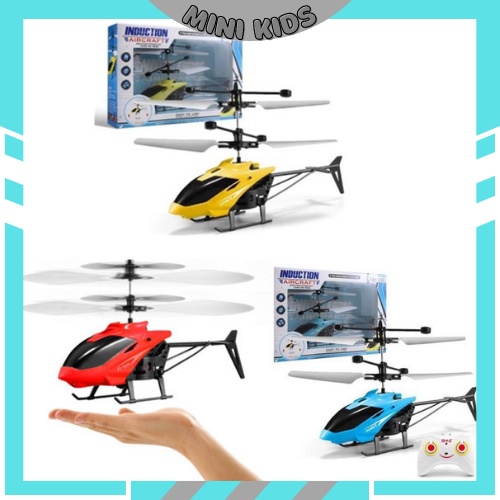 Máy Bay Cảm Ứng Thông Minh Cho Bé - Máy Bay Điều Khiển Từ Xa Kèm Dây Sạc Pin