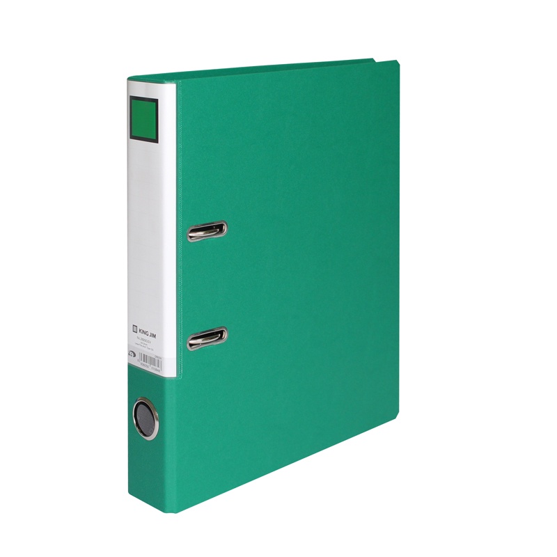 File càng cua King Jim khổ A4 2693GSV, 2695GSV - 1 chiếc - Bìa còng bật dùng để lưu trữ tài liệu, giấy tờ...