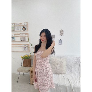 [V08] Set Đầm cúp ngực - Áo voan