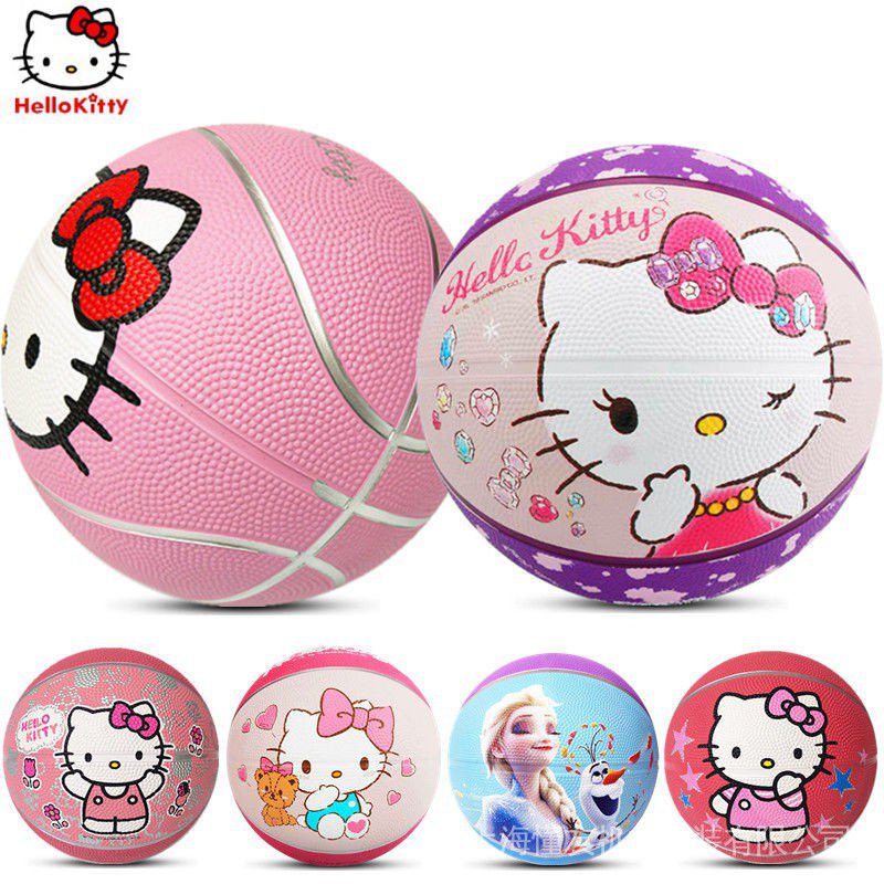 Bóng Rổ Trẻ Em Không. 3. Set 5 Quả Bóng Rổ Hình hello Kitty Xinh Xắn Cho Bé 3. Set 5 Quả Bóng Đồ Chơi Vui Nhộn Cho Bé Mẫu Giáo