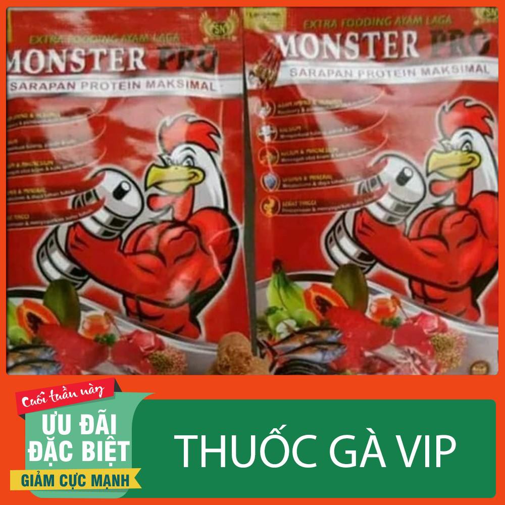Gói thức ăn tổng hợp cho gà đá cựa sắt , bổ sung vitamin giúp tăng lực đá, khả năng chịu đòn và chống chọi lại bệnh tật