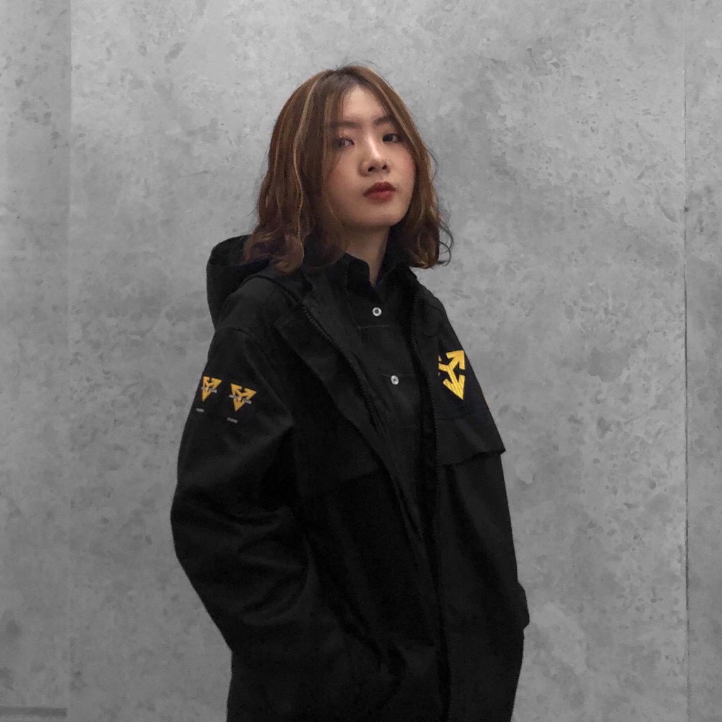 Áo khoác dù Unsex in hình ARTIST CLUB có mũ, jacket form rộng màu đen