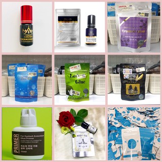 [ Keo Nối Mi ] Crown - Magic - Lady - Sky D S - Sky zone - Crystal - Primer