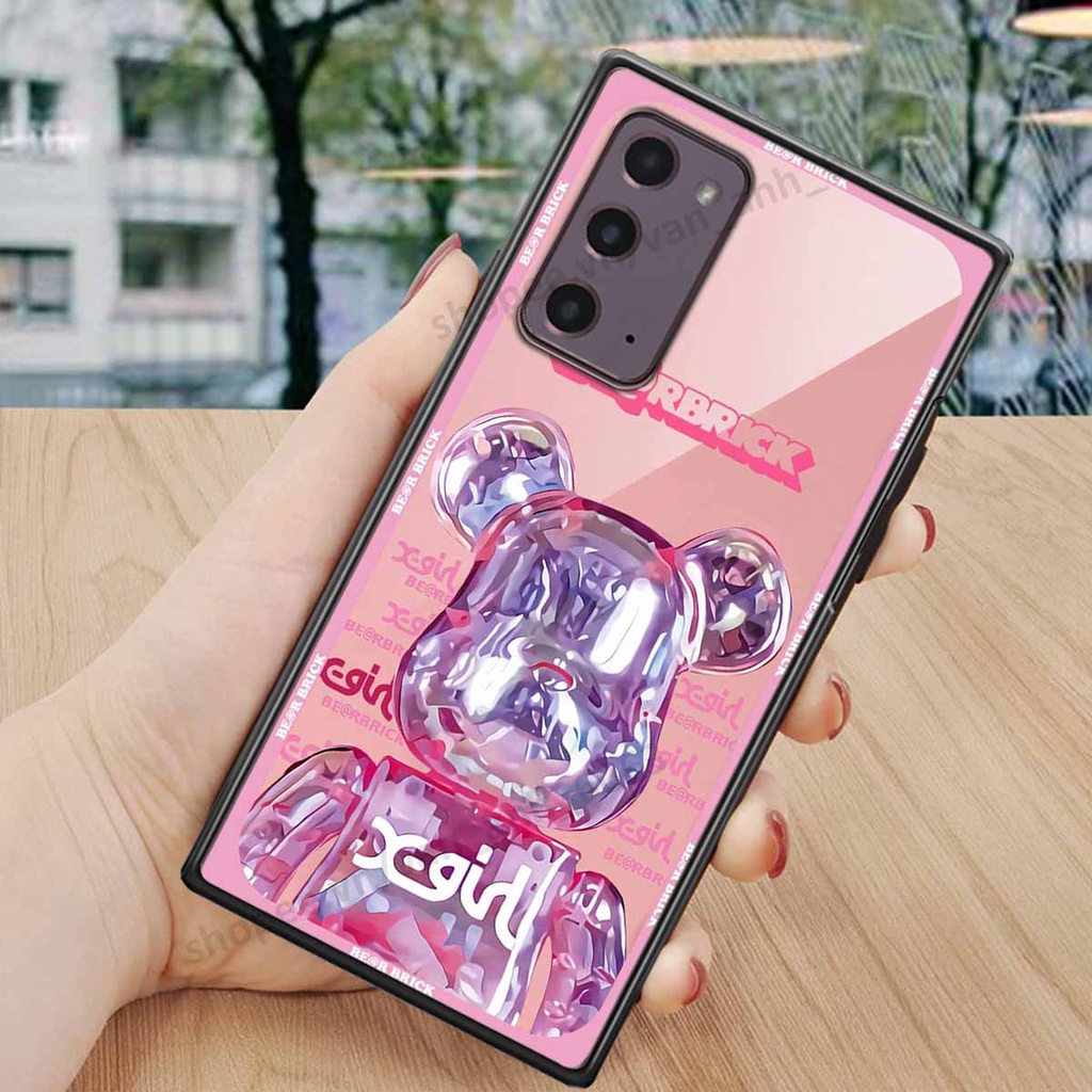 Ốp Samsung Note 20 be@r brick mars thời trang, ốp lưng điện thoại viền dẻo siêu chất