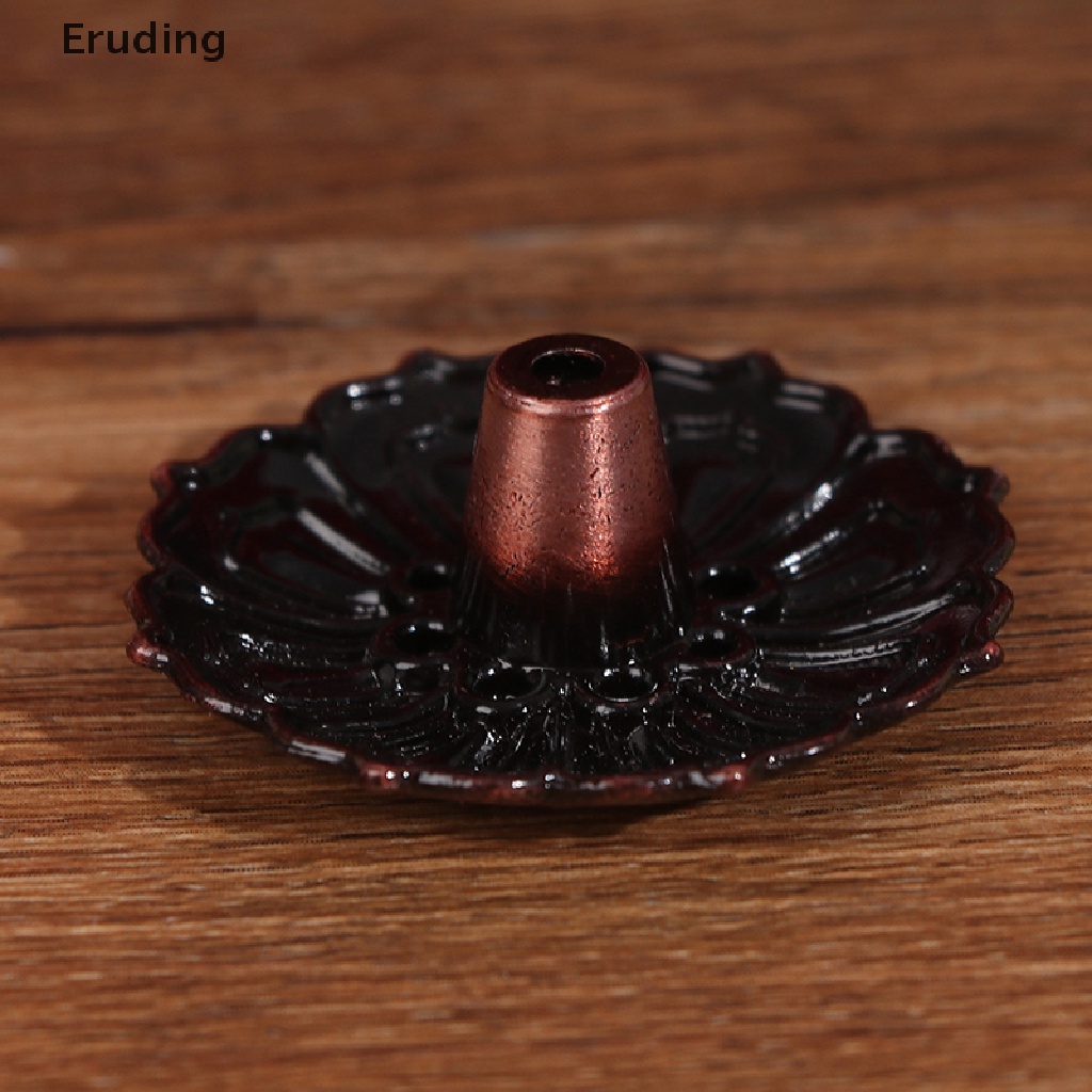 Đế đốt nhang trầm hương 9 lỗ bằng đồng chất lượng cao