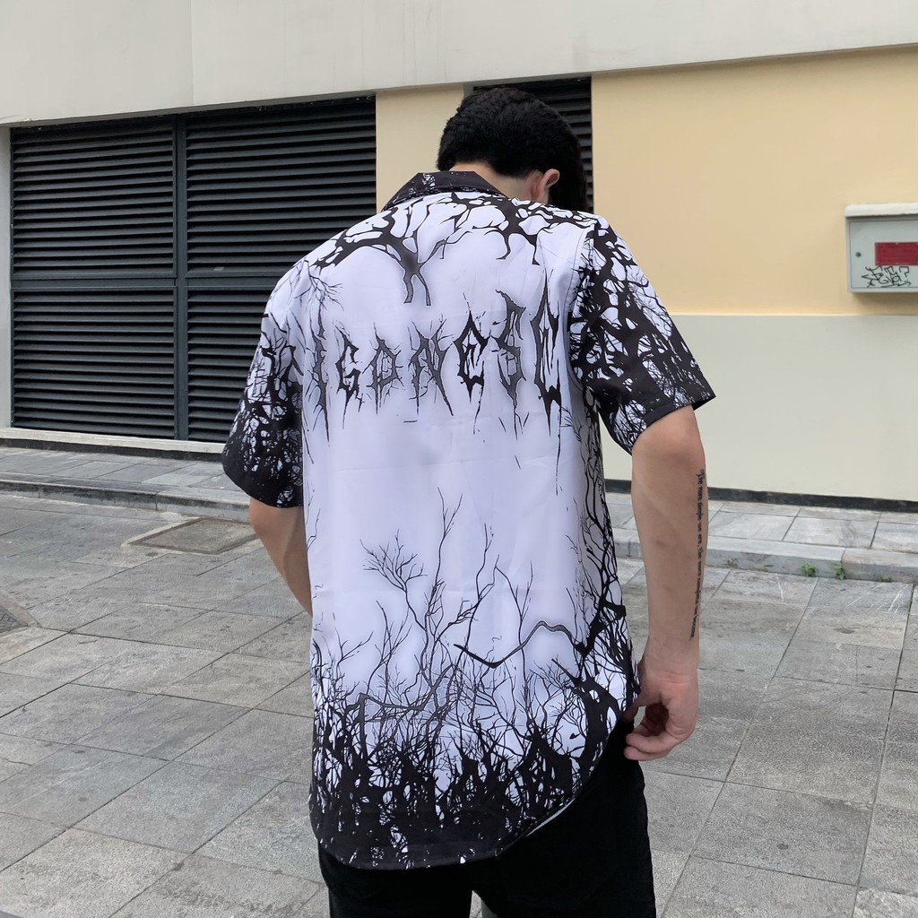 Áo Sơ Mi Nam Nữ SGES Họa Tiết Forest Unisex | BigBuy360 - bigbuy360.vn