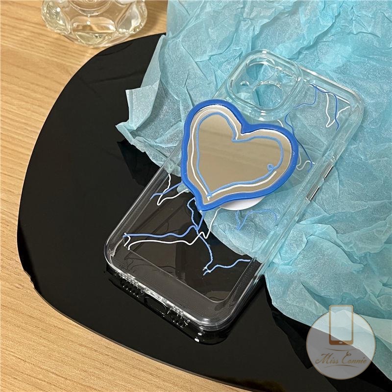 Giá Đỡ Điện Thoại Dạng Nhẫn Hình Trái Tim Dễ Thương