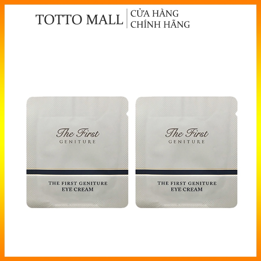 [Date 24 - 30 gói] Kem dưỡng vùng mắt Ohui The First Geniture Eye Cream 1mlx30 - Kem mắt Ohui The First