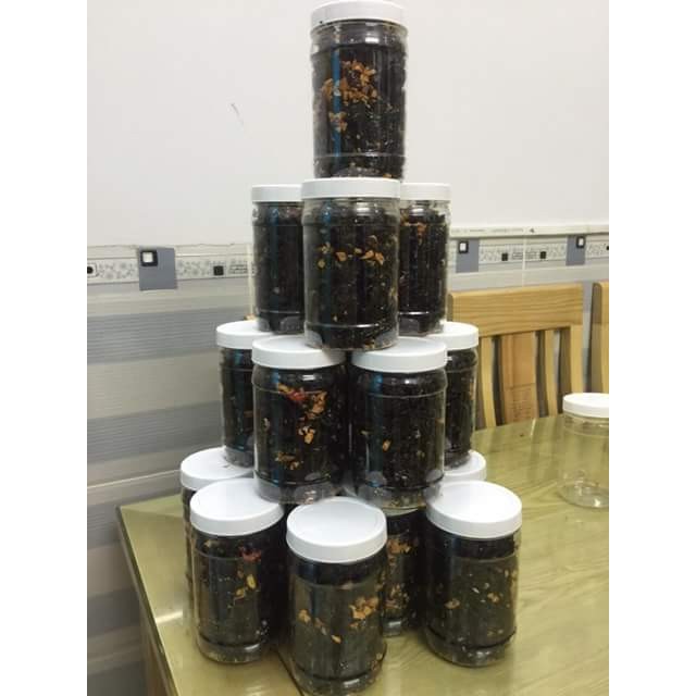 COMBO 5 HỦ RONG BIỂN CHÁY TỎI HỦ 90G