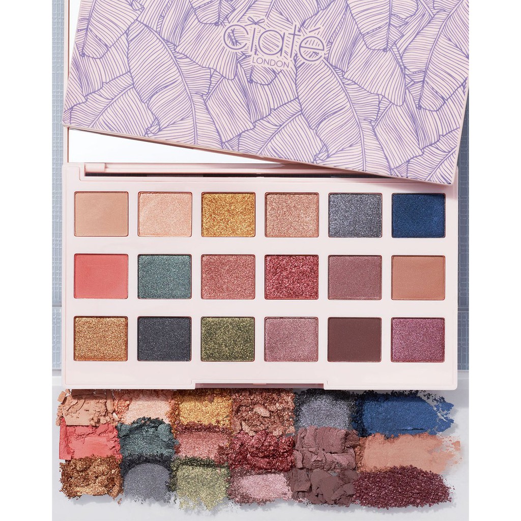 Bảng màu mắt Ciate London The Editor Palette New England