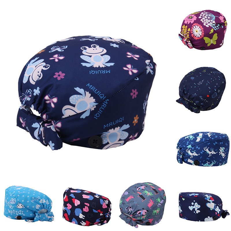 Nón Phẫu Thuật Chất Liệu Cotton Tùy Chỉnh Tiện Dụng Cho Nam Và Nữ