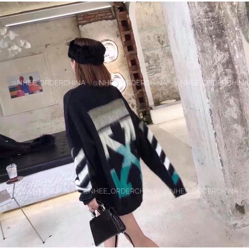 ÁO LEN LÔNG OFF WHITE  - NHẮN TIN GỬI MẪU