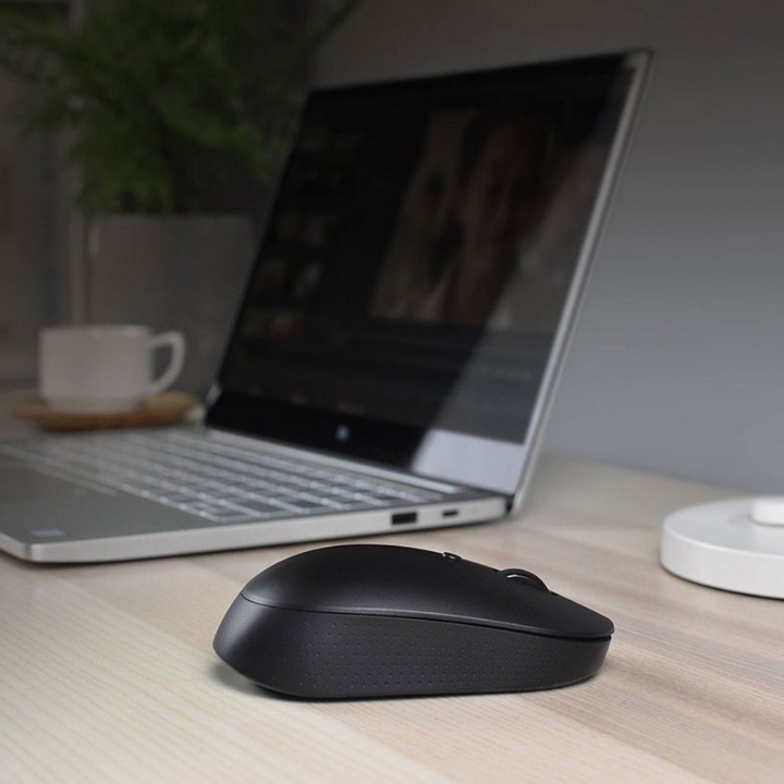 Chuột Bluetooth Xiaomi , Chuột không dây Xiaomi Mi Dual Mode Wireless Mouse Silent Edition - Bảo hành 24 tháng