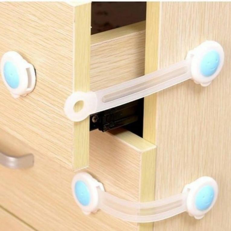 Khóa cửa tủ lạnh mini giá rẻ, khóa gài tủ vải đựng quần áo, tủ nhựa, tủ giày gỗ thông minh, ngăn kéo, lò vi sóng